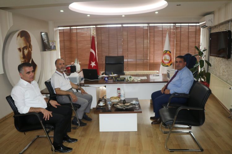 KIRŞEHİR ESKİ MİLLETVEKİLİ CAFER GÜNEŞ’DEN BAŞKANIMIZ MUSTAFA YILMAZ’A ZİYARET