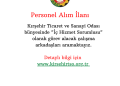 KIRŞEHİR TİCARET VE SANAYİ ODASI PERSONEL ALIM İLANI