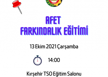 AFET FARKINDALIK EĞİTİMİ