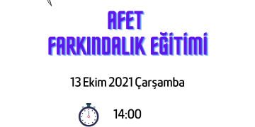 AFET FARKINDALIK EĞİTİMİ
