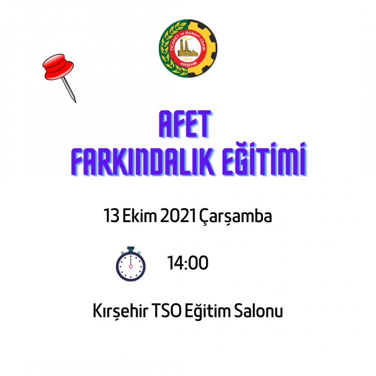 AFET FARKINDALIK EĞİTİMİ