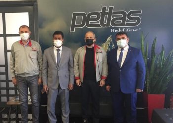 YÖNETİM KURULU BAŞKANIMIZ MUSTAFA YILMAZ’DAN PETLAS’A ZİYARET