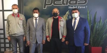 YÖNETİM KURULU BAŞKANIMIZ MUSTAFA YILMAZ’DAN PETLAS’A ZİYARET