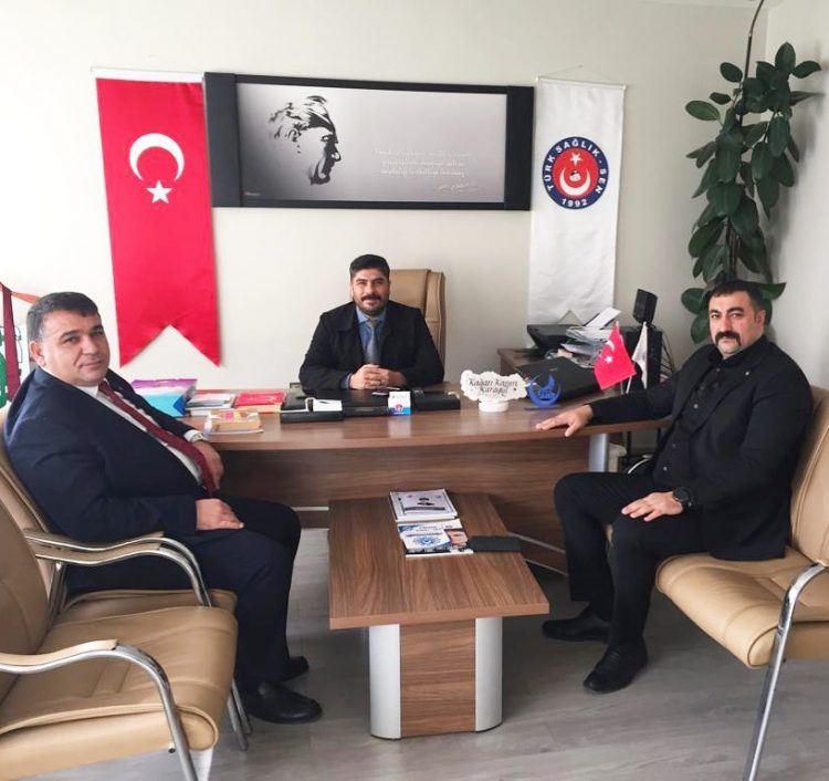 ODAMIZDAN TÜRK SAĞLIK-SEN KIRŞEHİR ŞUBE BAŞKANLIĞI’NA ZİYARET