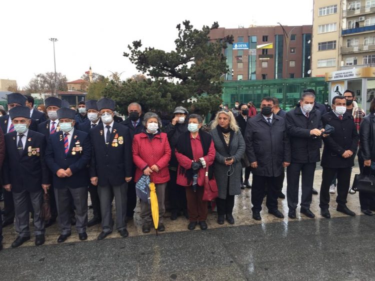 BAŞKANIMIZ 10 KASIM ULU ÖNDER MUSTAFA KEMAL ATATÜRK’Ü ANMA GÜNÜ PROGRAMINA KATILDI