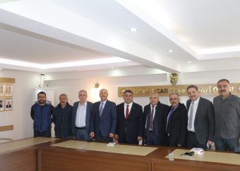 ZAFER PARTİSİ’NDEN BAŞKANIMIZ MUSTAFA YILMAZ’A ZİYARET