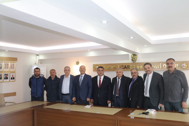 ZAFER PARTİSİ’NDEN BAŞKANIMIZ MUSTAFA YILMAZ’A ZİYARET