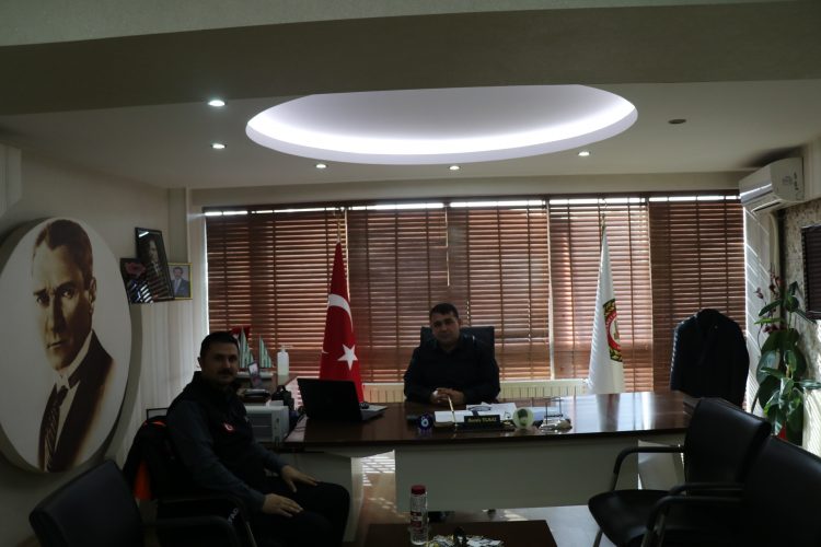 Kırşehir İl Afet ve Acil Durum Müdürü İbrahim Avşar’dan Başkanımıza Ziyaret