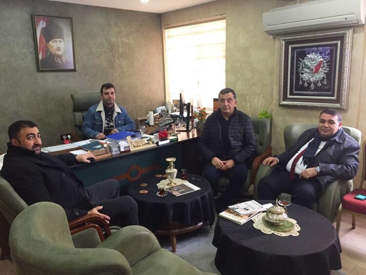 Süleyman Akagündüz’e Hayırlı Olsun Ziyareti