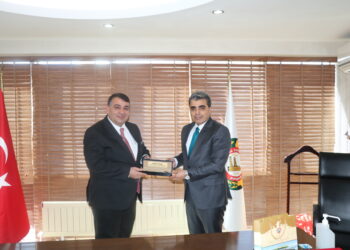 VALİ YARDIMCISI İSMAİL ÇETİNKAYA’DAN ODAMIZA İADE -İ ZİYARET