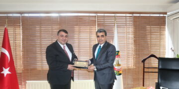 VALİ YARDIMCISI İSMAİL ÇETİNKAYA’DAN ODAMIZA İADE -İ ZİYARET