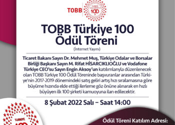 Türkiye100 ödül Töreni