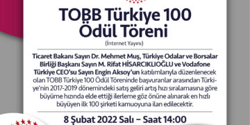 Türkiye100 ödül Töreni