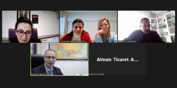 ALMATI TİCARET ATAŞESİ SIDDIK KAYA İLE TOPLANTI GERÇEKLEŞTİRDİK.