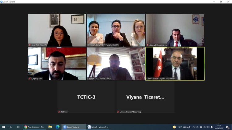 VİYANA TİCARET MÜŞAVİRLİĞİ İLE TOPLANTI GERÇEKLEŞTİRDİK