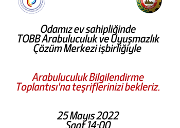 Arabuluculuk Bilgilendirme Toplantısı