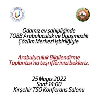 Arabuluculuk Bilgilendirme Toplantısı