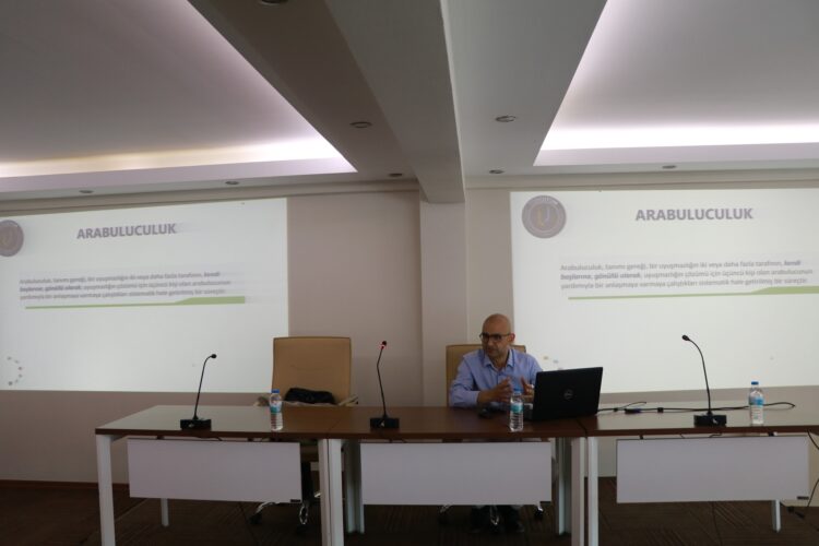 ODAMIZDA ARABULUCULUK BİLGİLENDİRME TOPLANTISI DÜZENLENDİ