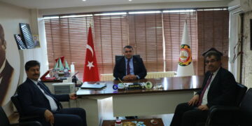 Necmettin Erkan’dan Başkanımıza Ziyaret