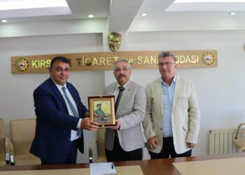 KIRŞEHİR DEFTERDAR’I MUSTAFA KURT’DAN ODAMIZA ZİYARET