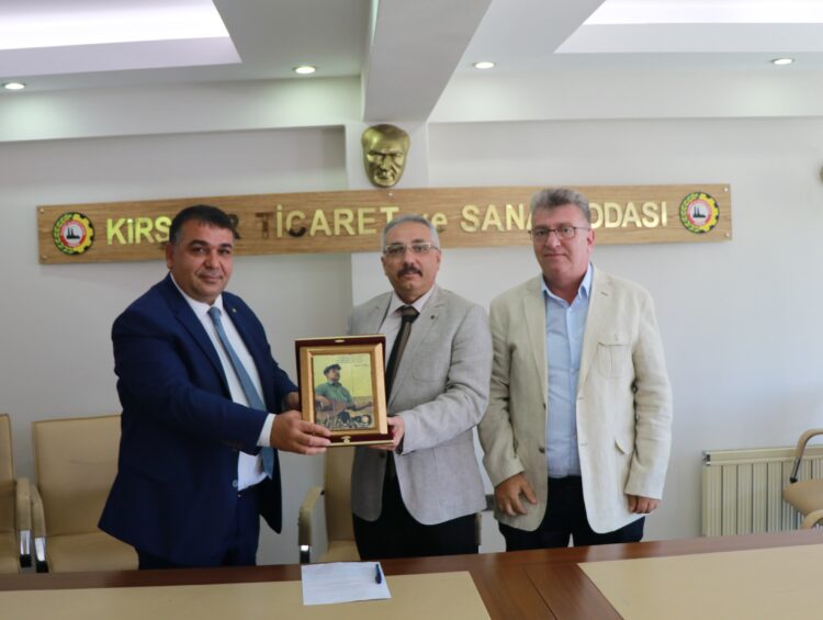 KIRŞEHİR DEFTERDAR’I MUSTAFA KURT’DAN ODAMIZA ZİYARET