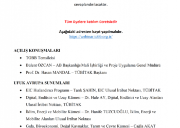 Ufuk Avrupa Yeşil Dönüşüm Destekleri