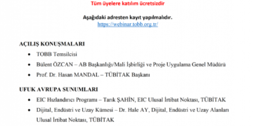 Ufuk Avrupa Yeşil Dönüşüm Destekleri