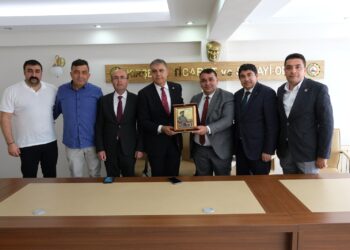 HATAY MİLLETVEKİLİ MEHMET GÜZELMANSUR’DAN ODAMIZA ZİYARET