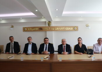 KIRŞEHİRLİLER VAKFI’NDAN BAŞKANIMIZ MUSTAFA YILMAZ’A ZİYARET