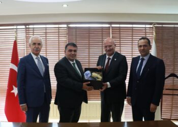 ATO BAŞKANI GÜRSEL BARAN’DAN ODAMIZA ZİYARET