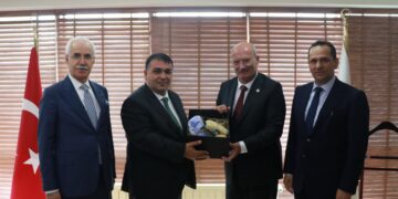 ATO BAŞKANI GÜRSEL BARAN’DAN ODAMIZA ZİYARET