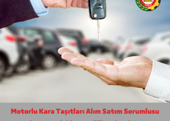 MOTORLU KARA TAŞITLARI ALIM SATIM SORUMLUSU SEVİYE 5 MESLEKİ YETERLİLİK BELGESİ SINAVI BAŞVURULARI BAŞLADI. SON BAŞVURU 26 TEMMUZ SALI…