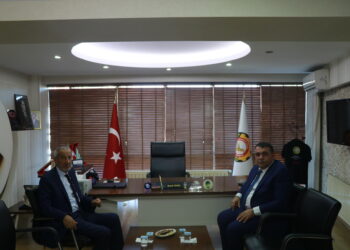 MİKAİL ARSLAN’DAN BAŞKANIMIZ MUSTAFA YILMAZ’A ZİYARET