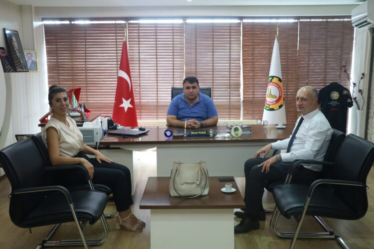 Halkbank Ahi Evran Şubesi’nden Odamıza Ziyaret