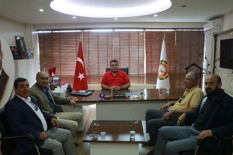 Kırşehir Ticaret Borsası Başkan Adayı Hasan Ünlü’den Yönetim Kurulu Başkanımız Mustafa Yılmaz’a Ziyaret