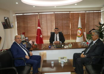 BAŞKANIMIZ MUSTAFA YILMAZ’A HAYIRLI OLSUN ZİYARETİ