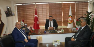 BAŞKANIMIZ MUSTAFA YILMAZ’A HAYIRLI OLSUN ZİYARETİ