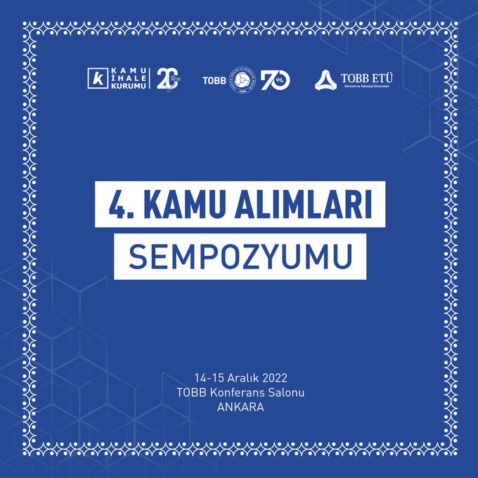 4. Kamu Alımları Sempozyumu