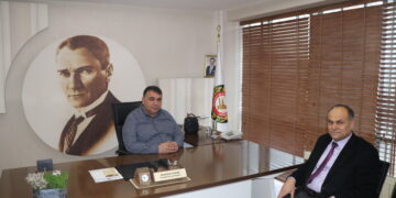 Öğretmen Evi ve Akşam Sanat Okulu Müdürü Mustafa Aslan’dan Ziyaret