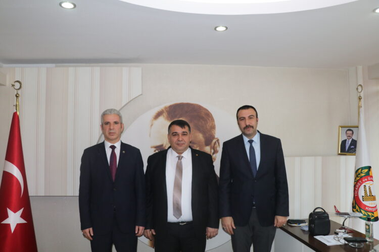 ŞEHİT AİLELERİ DERNEĞİNDEN ODAMIZA HAYIRLI OLSUN ZİYARETİ