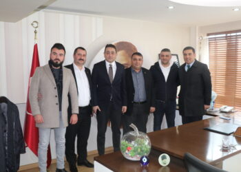 BAŞKANIMIZA HAYIRLI OLSUN ZİYARETİ