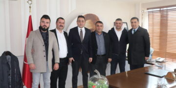 BAŞKANIMIZA HAYIRLI OLSUN ZİYARETİ