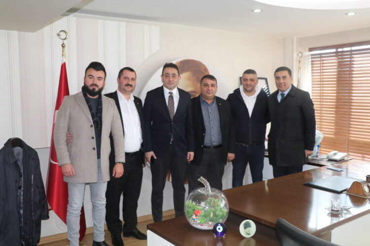 BAŞKANIMIZA HAYIRLI OLSUN ZİYARETİ