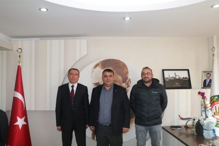 KIRŞEHİR PTT BAŞMÜDÜRÜ AHMET ERASLAN’DAN HAYIRLI OLSUN ZİYARETİ