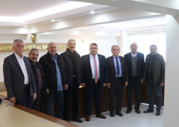 Kırşehir Gazeteciler Cemiyeti’nden Odamıza Ziyaret