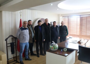 AHİ ÇARSISI ESNAFLARI’NDAN HAYIRLI OLSUN ZİYARETİ