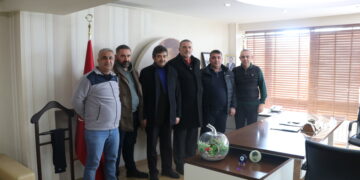 AHİ ÇARSISI ESNAFLARI’NDAN HAYIRLI OLSUN ZİYARETİ