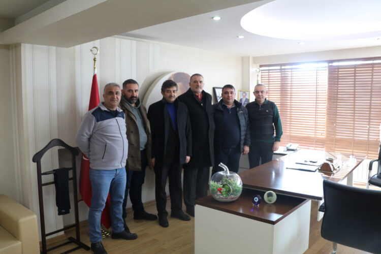 AHİ ÇARSISI ESNAFLARI’NDAN HAYIRLI OLSUN ZİYARETİ