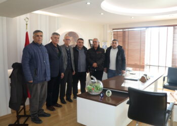 BAŞKANIMIZA HAYIRLI OLSUN ZİYARETİ