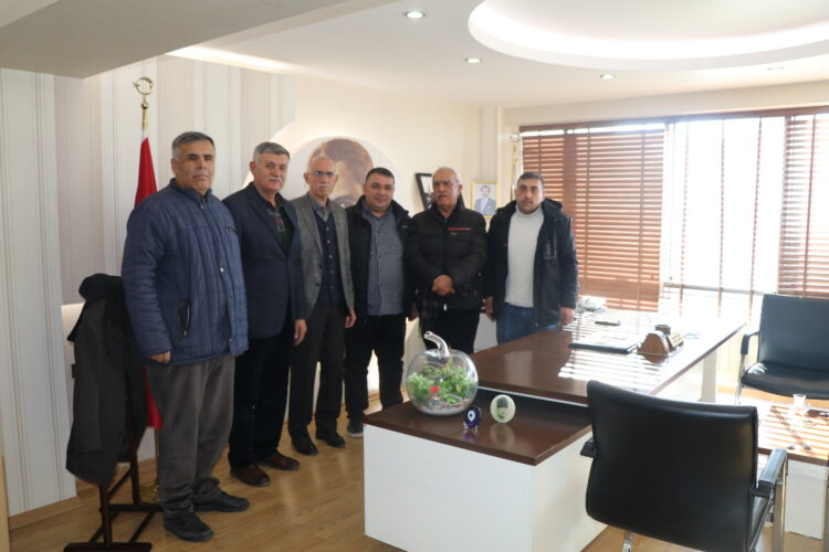 BAŞKANIMIZA HAYIRLI OLSUN ZİYARETİ